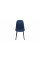 Стул «Ричи» К1С Черный муар, Микровелюр Wellmart Blue