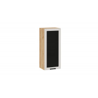 Шкаф навесной c одной дверью «Гренада» - 1ВВ4С Дуб Крафт золотой, Холст мокко