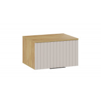 Шкаф настенный «Хилтон» Исп.2.1 - 303.007.000 Дуб Крафт золотой, Мокко матовый