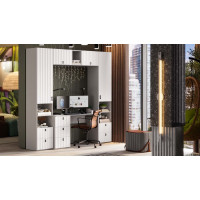 Набор детской мебели «Тиффани» №5 Белый снег, Белый софт