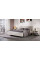 Кровать без ПМ «Элис» Тип 1 (без подъемного механизма) Исп.2 Велюр Бежевый