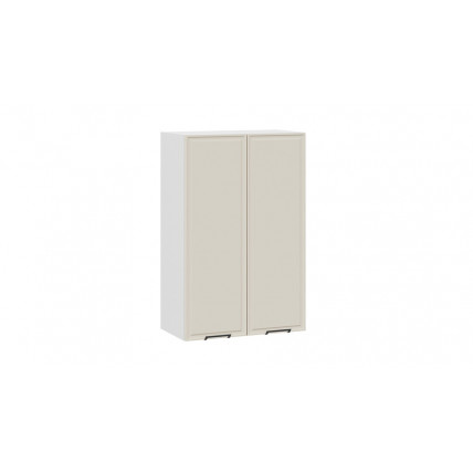 Шкаф навесной c двумя дверями «Белладжио» - 1ВВ6 Белый, Софт панакота