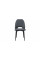 Стул «Капри» (конус Т2) Исп. 2 Черный муар матовый, Велюр DREAM Grafit (темно-серый)