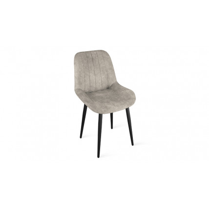 Стул «Марвел» К1С Исп. 2 Черный муар, Микровелюр Wellmart Dark Beige