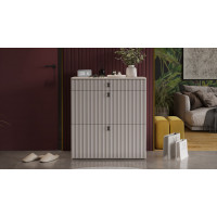 Тумба комбинированная «Тиффани» Исп.2.2 - 307.005.000 Кашемир, Кашемир матовый