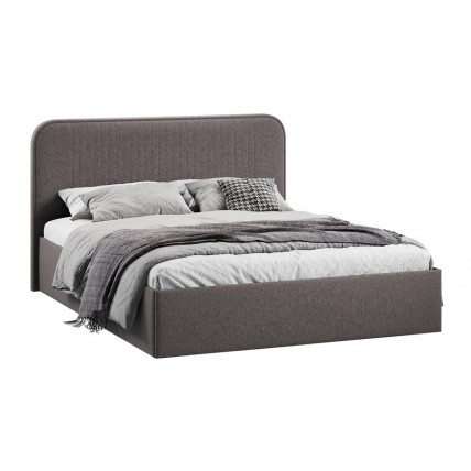 Кровать с ПМ «Тиффани» Тип 1 (с подъемным механизмом) с заглушиной Микровелюр Jercy Stone