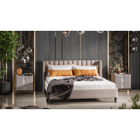 Спальный гарнитур «Шанель» стандартный Кашемир, Кашемир матовый