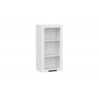 Шкаф навесной c одной дверью «Детройт» исп. 2 - 1ВВ45С Белый, Белый глянец