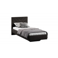 Кровать без ПМ «Кевия» Тип 1 (без подъемного механизма) Велюр Confetti Stone