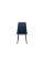 Стул «Хьюго» К1С Черный муар, Микровелюр Wellmart Blue