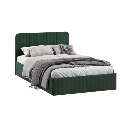 Кровать с ПМ «Шелли» Тип 1 (с подъемным механизмом) с заглушиной Велюр Confetti Deep forest