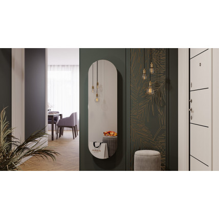 Полка настенная «Латте» Тип 1 Белая шагрень