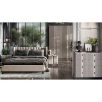 Спальный гарнитур «Шанель» №2 Кашемир, Кашемир матовый