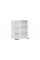 Шкаф навесной c двумя дверями «Детройт» исп.2 - 1ВВ8С Белый, Белый глянец