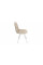 Стул «Ричи» К3 Белый матовый, Микровелюр Wellmart Dark Beige