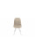 Стул «Ричи» К3 Белый матовый, Микровелюр Wellmart Dark Beige