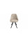 Стул «Гранд» К2 Черный муар, Микровелюр Wellmart Dark Beige
