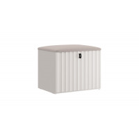 Тумба для обуви «Тиффани» Исп.2.1 - 307.003.000 Кашемир, Кашемир матовый