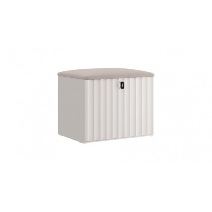 Тумба для обуви «Тиффани» Исп.2.1 - 307.003.000 Кашемир, Кашемир матовый