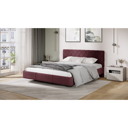 Кровать «Синди» Тип 3 Велюр ultra berry