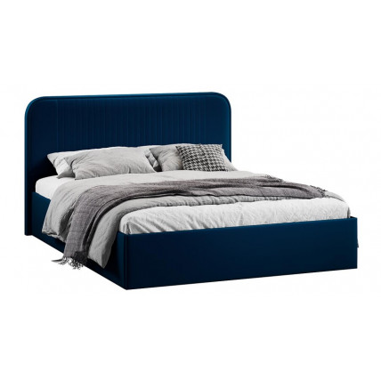 Кровать с ПМ «Тиффани» Тип 1 (с подъемным механизмом) Велюр Confetti Blue