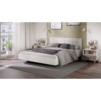 Кровать без ПМ «Элис» Тип 1 (без подъемного механизма) Исп.2 Белая