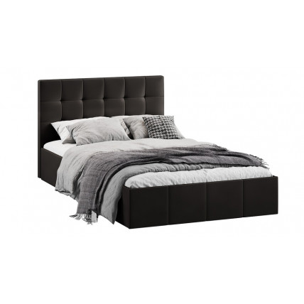 Кровать с ПМ «Эмма» (с подъемным механизмом) с заглушиной Велюр Confetti Stone