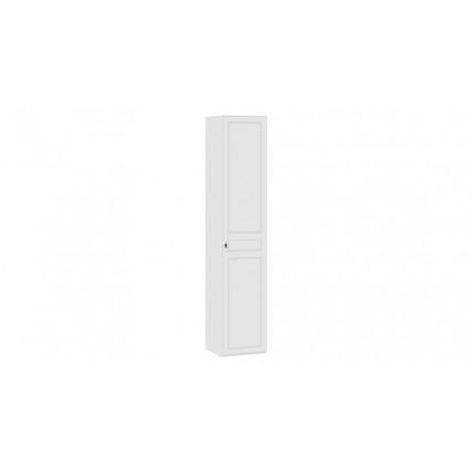 Шкаф для белья «Пандора» (правый) Исп.2 - 420.004.000 Белый снег, Белый матовый