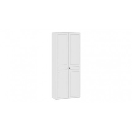 Шкаф для одежды «Пандора» Исп. 2 - 420.001.000 Белый снег, Белый матовый