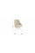 Стул «Гранд» К3 Белый матовый, Микровелюр Wellmart Dark Beige