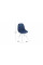 Стул «Ричи» К3 Белый матовый, Микровелюр Wellmart Blue