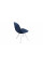 Стул «Ричи» К3 Белый матовый, Микровелюр Wellmart Blue