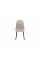 Стул «Ричи» К1С Черный муар, Микровелюр Wellmart Dark Beige