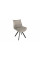 Стул «Фэнди» К2 Черный муар, Микровелюр Wellmart Dark Beige