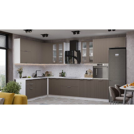 Модульная кухня «Кимберли» Белый, Муссон