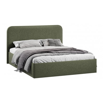 Кровать с ПМ «Тиффани» Тип 1 (с подъемным механизмом) Микровелюр Jercy Deep Green