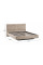 Кровать без ПМ «Пандора» Тип 1 (без подъемного механизма) Микровелюр Wellmart Dark Beige