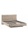 Кровать без ПМ «Пандора» Тип 1 (без подъемного механизма) Микровелюр Wellmart Dark Beige