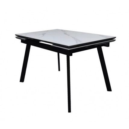 Стол Атлант Пластик премиум 140*85см,опора 12,муар черный